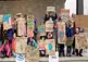 ENSS students with posters